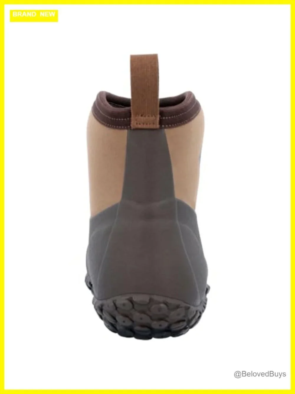 Ankle Boot with High Traction Rubber Outsole, Water Resistant, Pull-On Style